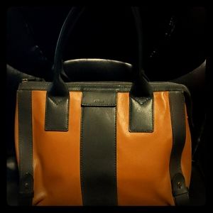 Fossil Gwen Color Block Satchel